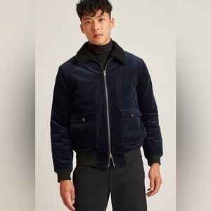 Bonobos Men's Sherpa Collar Corduroy Bomber